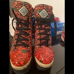 Kenzo Multicolor Chunky Heel Shoe *Price Negotiable*